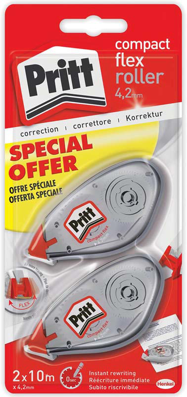 PRITT COMPACT ROLLER 4.2 mm x 10m