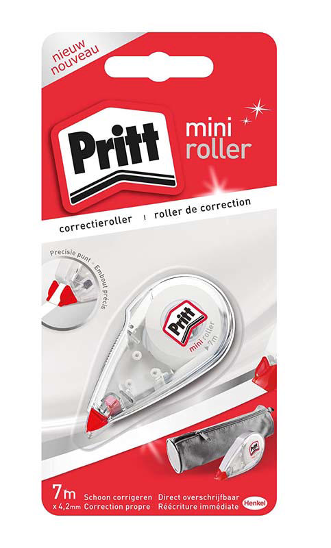 PRITT COR MINI ROLLER 4.2MMX7M