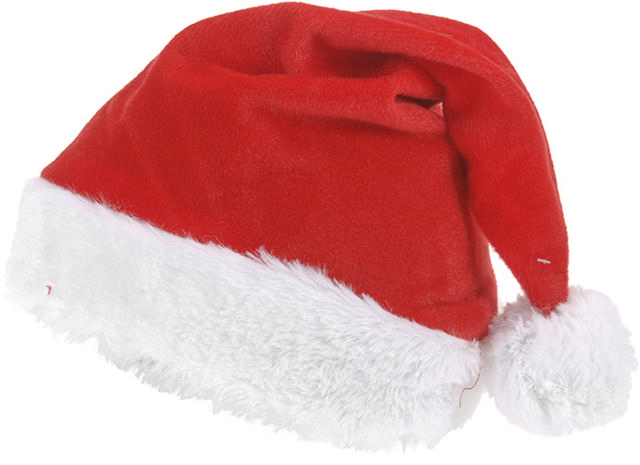 SANTA HAT SOFT VELVET