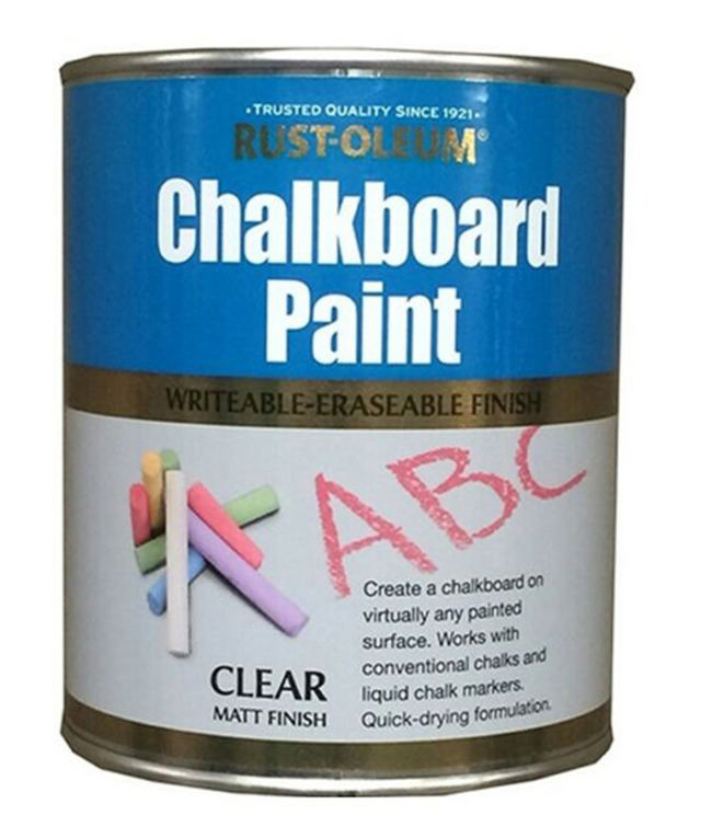 RUST-OLEUM CLEAR CHALKBOARD MULTI SURFACE 150ML