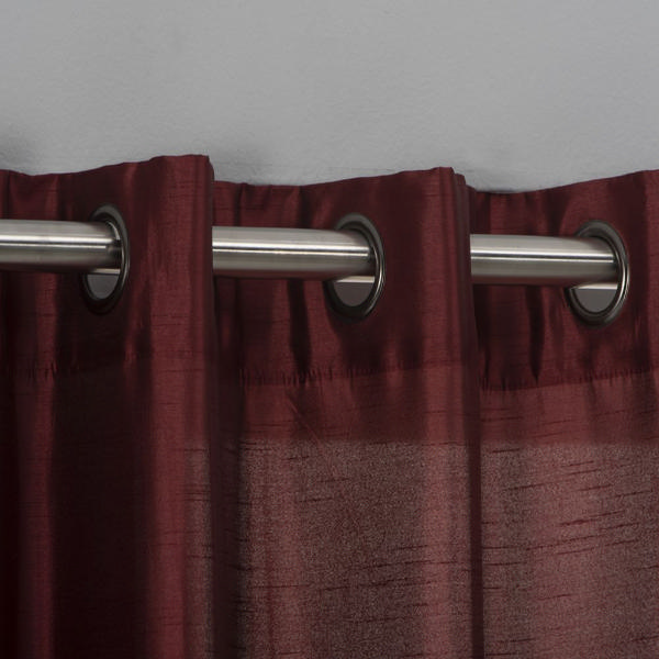 EASYHOME CURTAIN CORPUS BORDEAUX 140X260CM