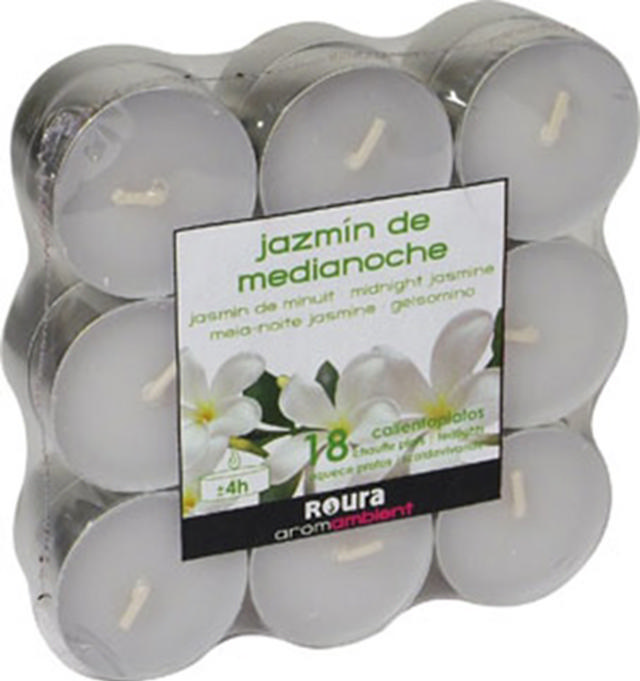 TEALIGHTS 18PCS JASMINE