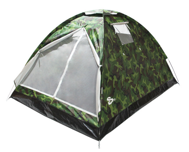 FUJI 2 PERSON CAMPING TENT 210X160X120CM CAMOUFLAGE