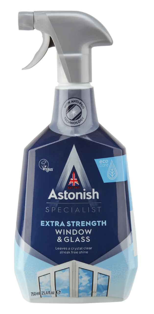 ASTONISH PREMIUM ΚΑΘΑΡΙΣΤΙΚΟ SPRAY ΤΖΑΜΙΩΝ 750ML