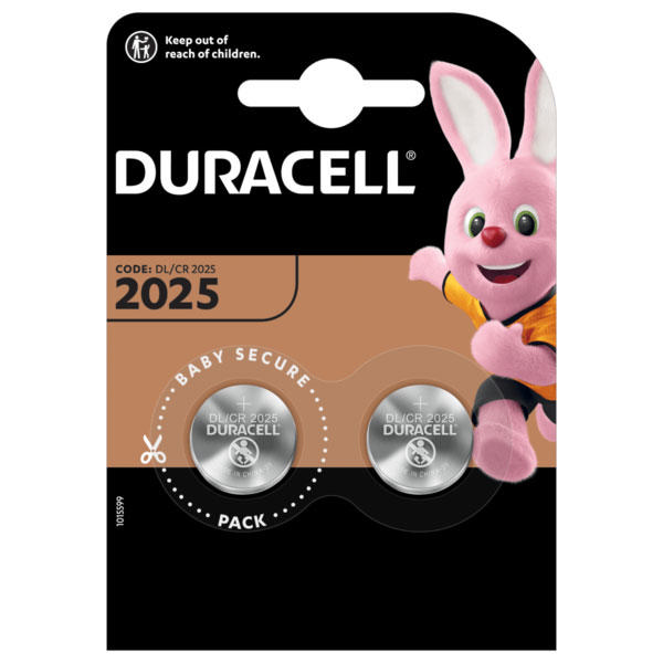 DURACELL ΕΙΔΙΚΗ ΗΛΕΚΤΡΟΝΙΚΗ ΜΠΑΤΑΡΙΑ 2025 B2