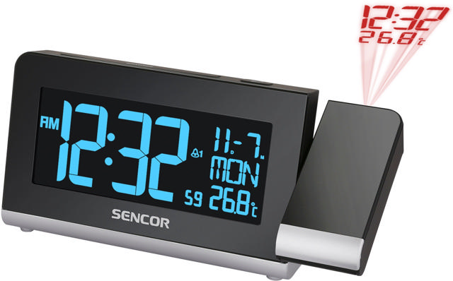 SENCOR PROJECTION ALARM CLOCK