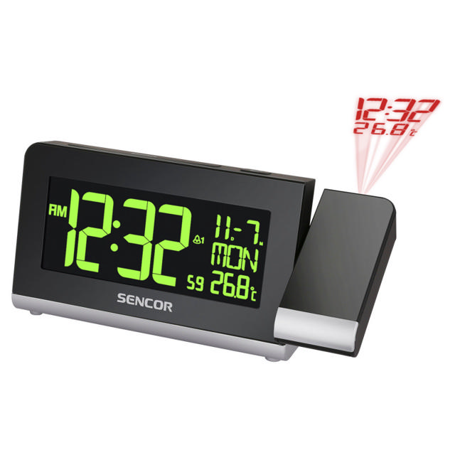 SENCOR PROJECTION ALARM CLOCK