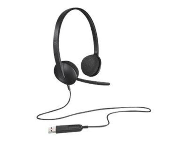 LOGITECH H340 HEADSET BLACK-USB