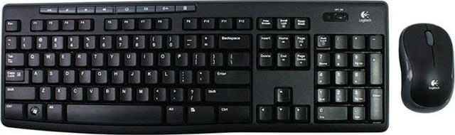 LOGITECH WIRELESS KEYBOARD AND MOUSE MK270-RUSSIAN KEYS