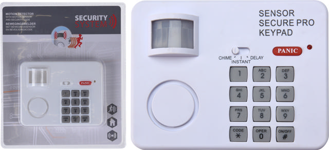 PIR ALARM KEYPAD