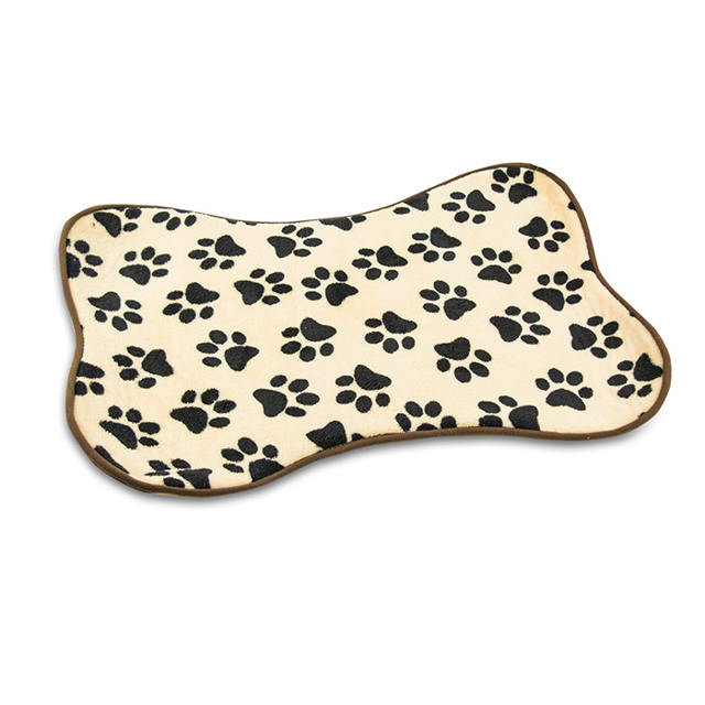 PET MAT 58X42CM BEIGE