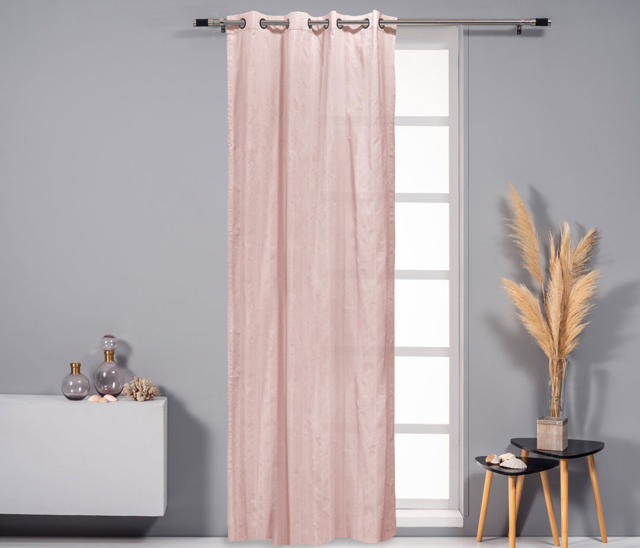 EASYHOME CURTAIN NOSTOS PINK 140X270CM