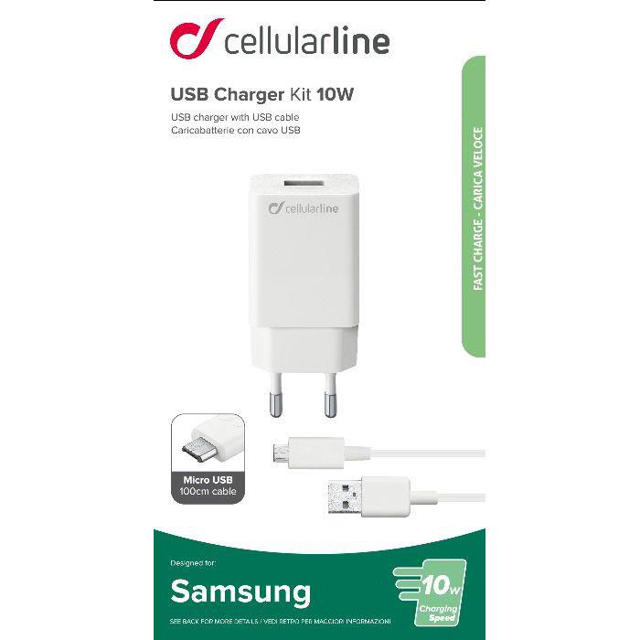 CELLULAR LINE MICRO ΦΟΡΤΙΣΤΗΣ ΓΙΑ SAMSUNG 10W