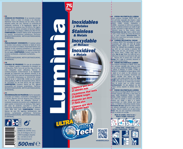 LUMINIA METAL SILVER CLEANER