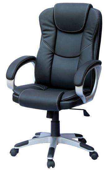 PELICAN MANAGERIAL OFFICE CHAIR BLACK 62Χ69CM