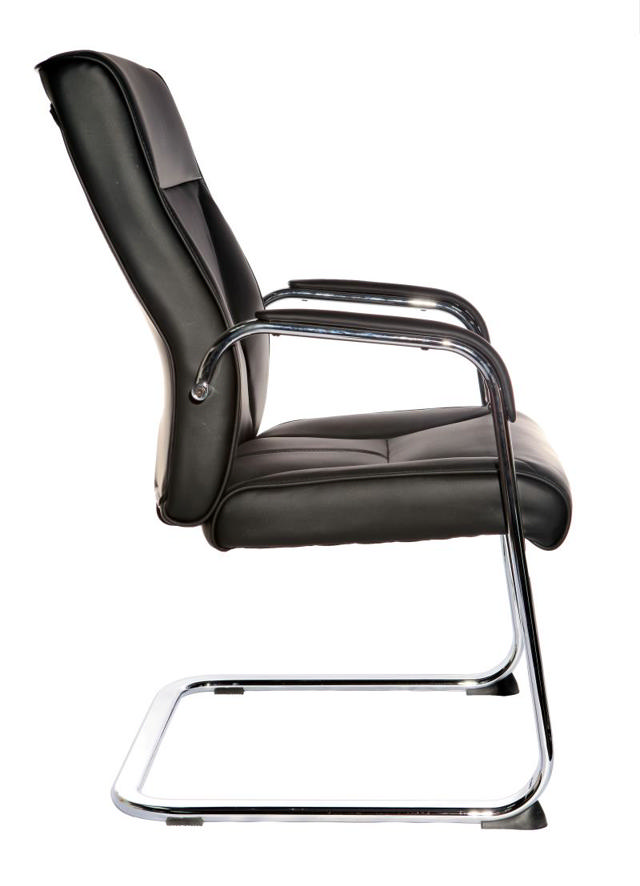 ORCHID VISITOR CHAIR BLACK 58.5X70.5X101CM