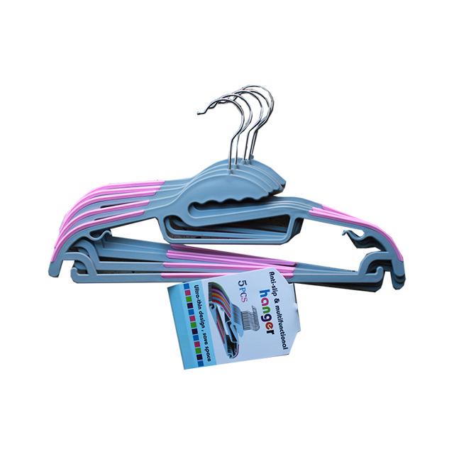 ANTISLIP HANGER 5PCS PLASTIC