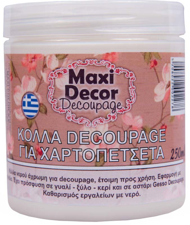 MAXI DÉCOR PAPER TOWEL GLUE 250ML