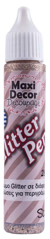 MAXI DÉCOR GLITTER PEN SAND 28ML