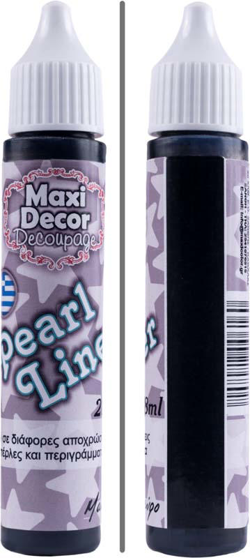 MAXI DÉCOR PEARL LINER BLACK 28ML