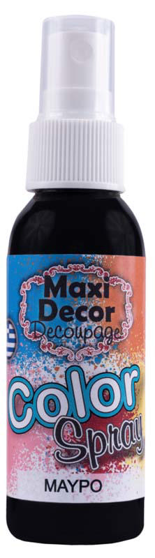 MAXI DÉCOR COLOR SPRAY BLACK 50ML