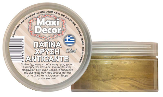 MAXI DÉCOR PATINA GOLD ANTICANTE 100ML