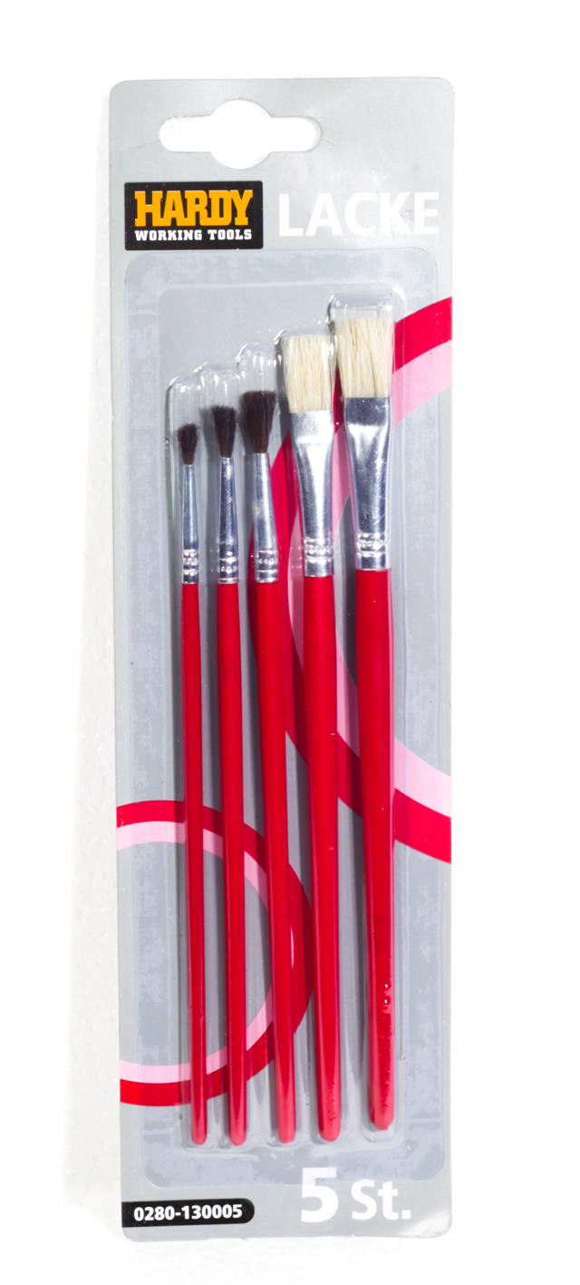 HARDY MIXED BRUSH SET 5PCS