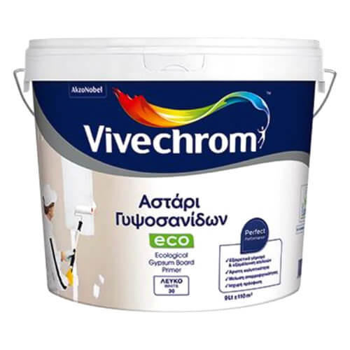 VIVECHROM ΟΙΚΟΛΟΓΙΚΟ ΑΣΤΑΡΙ ΓΥΨΟΣΑΝΙΔΩΝ ΛΕΥΚΟ 3LT