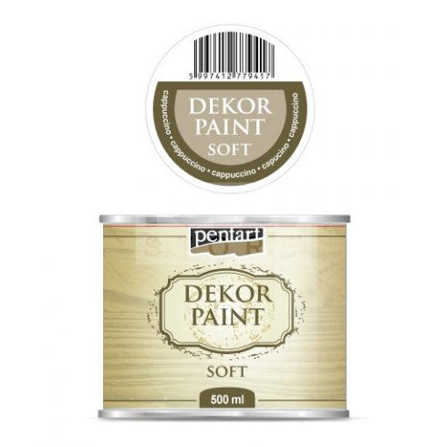 PENTART ΒΑΦΗ DEKOR SOFT 500ML ΚΑΠΟΥΤΣΙΝΟ