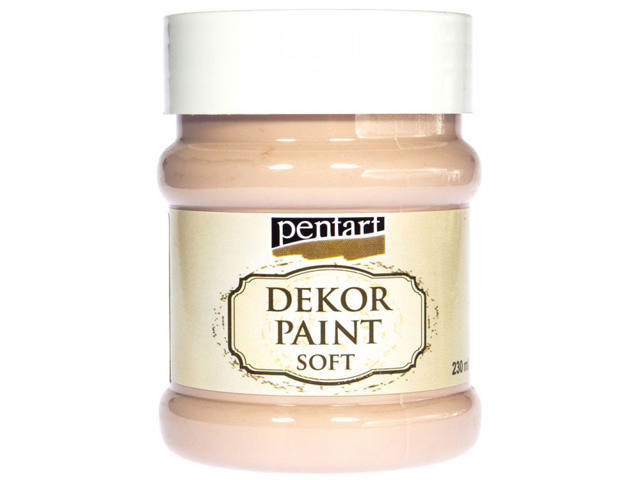 PENTART DEKOR ΒΑΦΗ SOFT 230ML ΚΑΠΟΥΤΣΙΝΟ