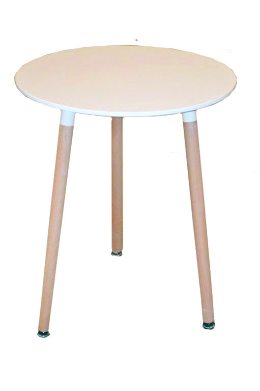 APOLLON ROUND TABLE 80CM WHITE