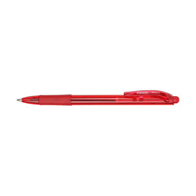 PENTEL BK417-B BALL POINT 0.7 MM RED