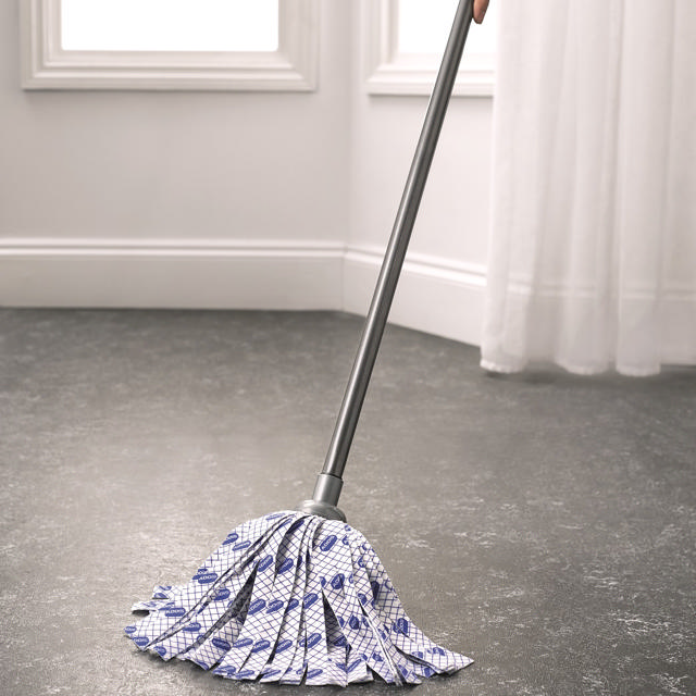 COTTON MOP W HANDLE 3 COL