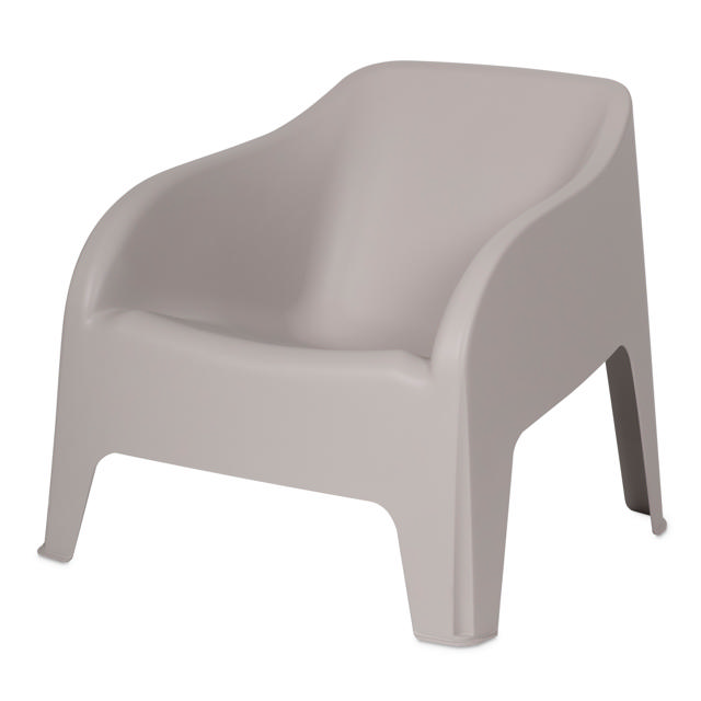 TOOMAX PETRA OUTDOOR CHAIR 79Χ76.5Χ70CM  - TAUPE