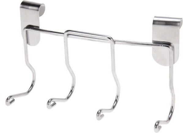 BBQ TOOL HOLDER WITH 4 HOOKS H10.5XW21XD6.5CM