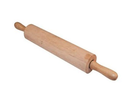 HOMEMAID WOODEN ROLLING PIN 6.5X25 CM