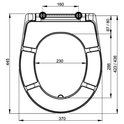 ALCAPLAST TOILET SEAT 