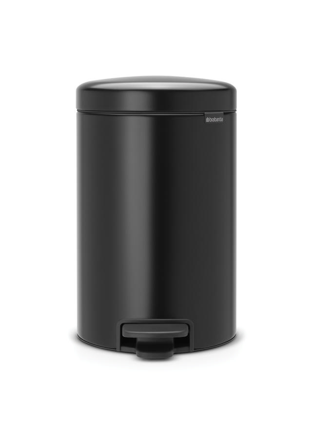 PEDAL BIN NEWICON, 12 LITRE - MATT BLACK