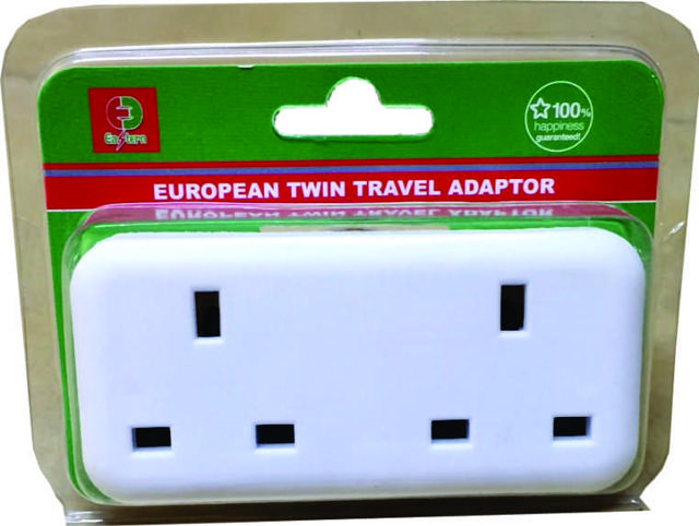 EASTERN TWIN TRAVEL ADAPTOR 7016