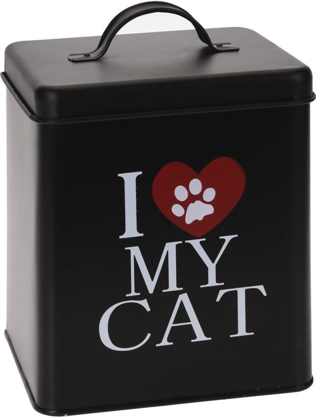 STORAGE TIN FOR PET FOOD 3LTR