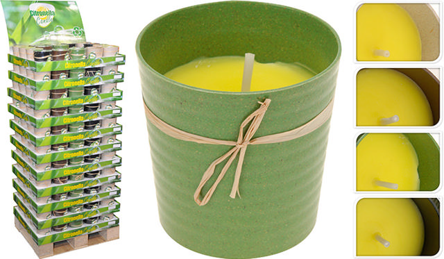 CANDLE CITRONELLA ECO POT