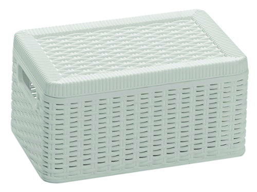 DEA STORAGE BOX DECORA 9L WHITE