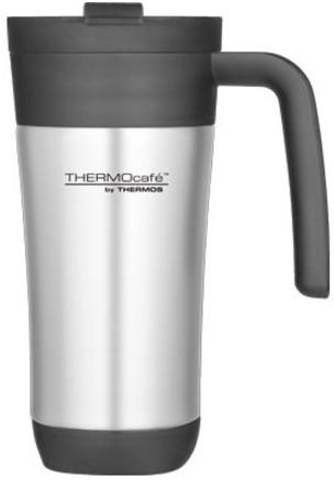 THERMOS TRAVEL MUG 450ML S/S WITH HANDLE