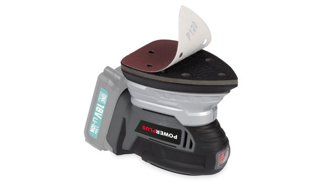 POWERPLUS POWEB4020 PALM SANDER 18V LI-ION(WITHOUT BATTERY)