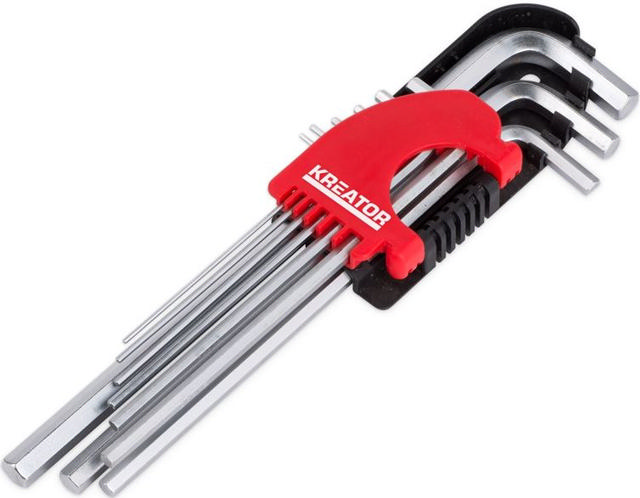 KREATOR HEX KEY LONG 9PCS 1,5-10