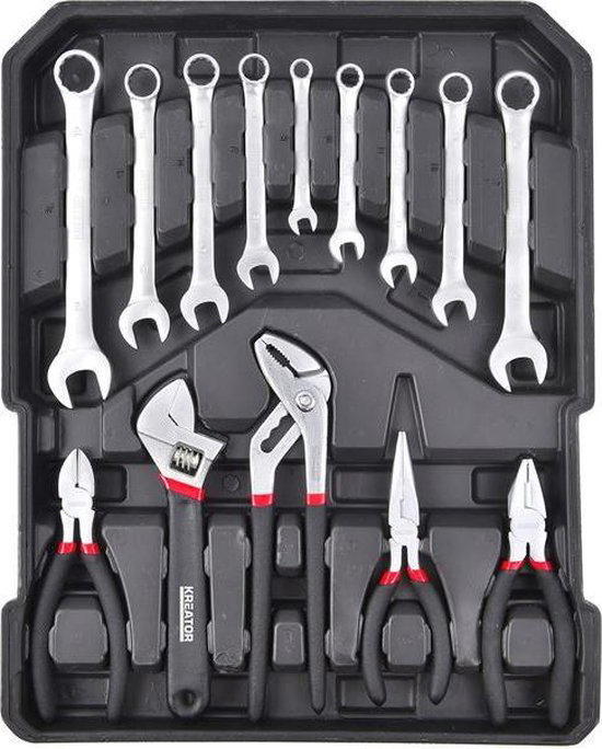 KREATOR KRT951011 TOOL SET 253PCS-TROLLEY