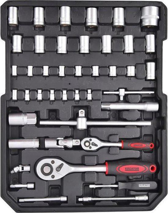 KREATOR KRT951011 TOOL SET 253PCS-TROLLEY