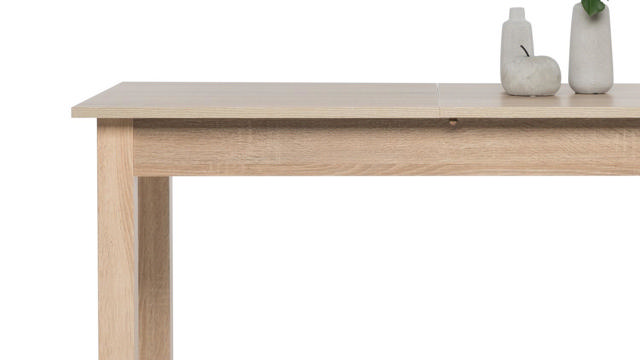 FINORI COBURG 120 - 160CM EXTENDABLE TABLE OAK