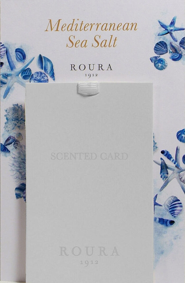 ROURA SCENTED CARD MEDITERRANEAN SEA