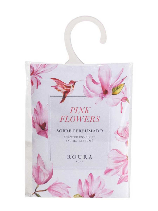 ROURA SCENTED ENVELOPE PINK FLOWERS